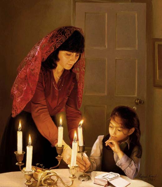 shabbat Shabbos candles
